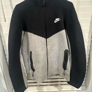 Black and Grey Nike Tech